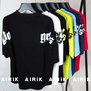 Heren T -shirts T -shirt Summer Fashion Heren Damesontwerpers T Shirts lange mouwen palmen tops luxe luxurys letter t -shirts kleding korte mouwen nieuwe crewhals