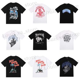 Tshirts masculins t-shirt homme trapstar et court set man de créateur court nouveau 23 t shirts masculine femme vêtements de mode tshirt 100 coton d'été t marque tops sxxl taille de taille sho