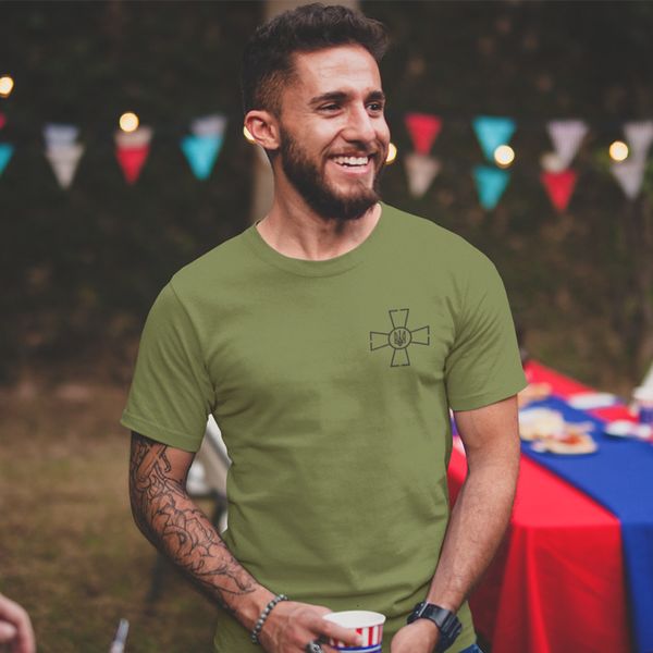 T-shirts pour hommes Ukraine t-shirt militaire croix garçon cadeau Ultra 100% coton 230324