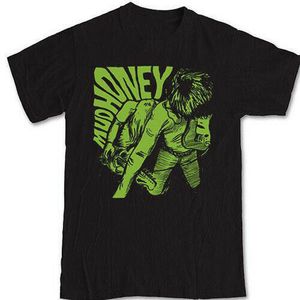 T-shirts pour hommes Vintage Hommes T-shirt Mudhoney Green River Tour Concert T-shirt à manches courtes Femme Streetwear Coton Unisexe Top Y2k Vêtements 230403