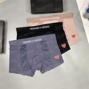 Heren Onderbroek Boxer Shorts Sexy Mannelijke Boxers Ademend Ondergoed Man Brief Print Designer Slips Met Doos