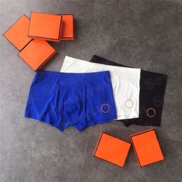 Mens Boxers Designer Man Classic Shorts Casual Fashion Azor Underwear Men Boxer 3pcs con caja