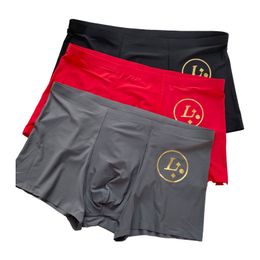 Boxer sous-vêtements pour hommes hommes Boxer para hombres V Designer caleçon coton caleçon luxe classique décontracté confortable respirant haute qualité 3 pièces ensemble L-3XL