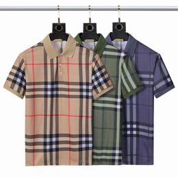 Diseñadores únicos para hombre Polos Camisas para hombre High Street Italia Bordado Liga Serpientes Pequeñas abejas Impresión Marcas Ropa Ropa de algodón Camisetas M-3XL 7 colores