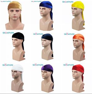 Hommes Velours Durags Bandana Turban Chapeau Pour Femmes Perruques Doo Hommes Durag Biker Chapeaux Bandeau Pirate Chapeau Du-RAG Cheveux Accessoires cosplay chapeau