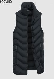 Mens Vest Jacket Men Casual Mouwloze Streetwear Warm Vest Man Winter Fashion Body Warmer Coat Men039S Gilet Homme Chaleco Hom2441189