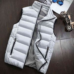 Hommes Gilet Hommes Veste Nouveau Automne Chaud Sans Manches Vestes Homme Hiver Casual Gilet Gilet Plus La Taille Veste Homme Marque Vêtements G1115