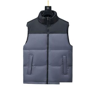 Gilets pour hommes Manteau Designer Femmes Gilets Puffer Hommes Gilet Veste Femme Gilet Body Warmer Homme Gilet Top Extérieur Chaud 3XL 4XL Plus Taille Dhjsm