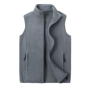 Hommes gilets polaire gilet pour hommes hiver softshell veste polaire foutdoor pêche sans manches 100% polyester coupe-vent 231019