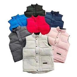 Gilets pour hommes du Canada Down Vest Puffer Jacket Parka Designer Vestes Hommes Femmes Hiver Goose Coupe-vent Manteau Vêtements d'extérieur chaleur