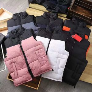 Hommes Gilets Hommes Hiver Puffer Gilet Femmes Down Gilet Imperméable Casual Couple Parka Extérieur Chaud Épais Tenue Outwear Multicolore Top Gilets Streetwear Printemps Automne Wi