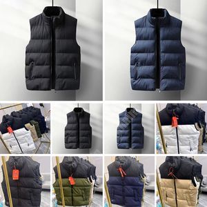 Gilets pour hommes Prks Down Jcket avec lit de broderie MP hiver garçons sans manches vestes pour femmes lits actifs vêtements extérieurs épaissir résister au froid intense