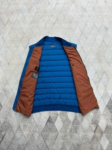 Heren Vesten Winter Loro Blue Zipper Casual Piana Gevoerde jasvesten