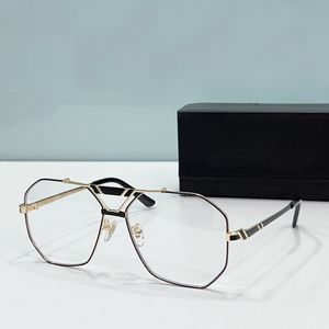 Heren Vintage Brillen Brillen Zwart Goud Volledige Rand Frame Optische Brilmonturen Mode Zonnebril Frame met Doos