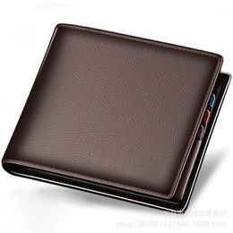 Heren Wallet Business Wallets For Man Short Manne Manne Tas Portefeuille Homme Multi-Card lange portemonnees Coin Carteira Masculina1