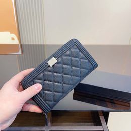 Portefeuille pour hommes portefeuille de carte de créateur portefeuille de luxe Caviar luxe Noble haute qualité pièce à la mode et polyvalente