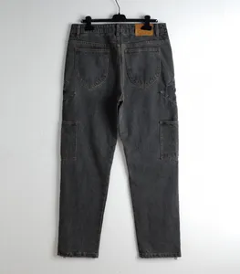Jeans créateurs masculins masculins pour hommes pour hommes de poche de mode décontractée couple pantalon décontracté pour femmes