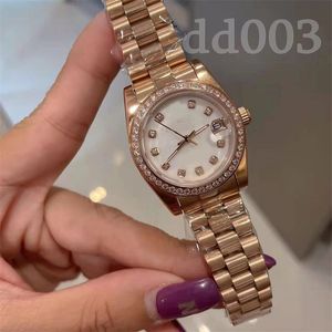 Herenhorloge 31 mm automatisch designerhorloge datejust roestvrij staal multi dial mode decoratief orologio bling moissanite horloge kleine ronde boor 126234 SB040 C23