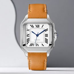 Watch Mens Watch 39 mm Designer Watches de haute qualité Classic Rome Dial Rome Original Luxury Automatic Mécanique 904L Bands-bracelettes imperméables Wrists with Box
