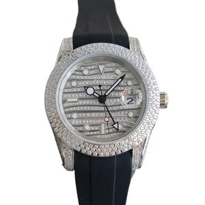 Herenhorloge 40 mm automatisch mechanisch horloge 904l roestvrijstalen horlogeband rubberen band luxe horloge dames high-end kwaliteit leven waterdicht sb068 C4