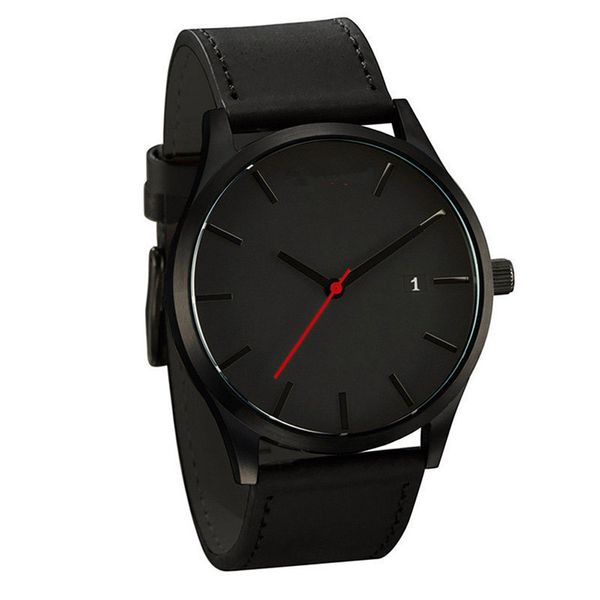 Reloj para hombre 40 mm Ultrafino Moda Hombre Reloj de pulsera Casual Estilo clásico Boutique Pulsera para novio Regalo Hombres Relojes de pulsera Montre De Luxe
