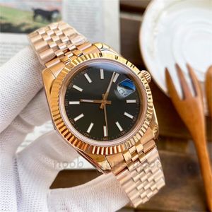 2023 Herenhorloge 41/36 mm Automatische 31 mm / 28 mm quartzhorloges met doos Saffier waterdichte horloges Luxe beperkt paar gouden horloge Roestvrij stalen horloge beperkt