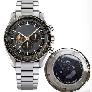 Herenhorloge 50e verjaardag automatisch mechanisch uurwerk horloges space montre de roestvrij herenpolshorloge