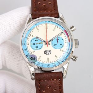 Heren Watch 7750 Timing Beweging Horloges 41 mm Sapphire Women Polshorwatch Montre de Luxe