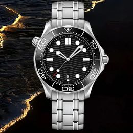 montre pour hommes aaa montres de créateurs de machines automatiques 8215 mouvement montres océan 41mm saphir étanche marque de luxe lumineux montres à bracelet pliant