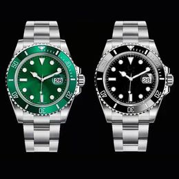 Mens Watch AAA Designer bekijkt 40 mm zwarte wijzerplaat Automatisch mechanisch mode klassieke stijl roestvrijstalen waterdichte lichtgevende saffier keramische dhgate horloges box