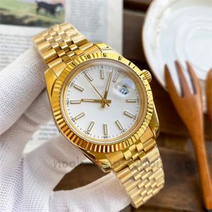2024 Montre pour homme automatique 41/36 mm mécanique 31 mm/28 mm montres à quartz avec boîte saphir étanche montres en acier inoxydable montres en or cadeaux en édition limitée