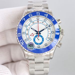 Herenhorloge Automatisch mechanisch uurwerk Horloges 44 mm keramische lunette Saffierglas Fijn roestvrijstalen strip Waterdicht Montre de Luxe