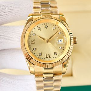 Herenhorloge automatisch mechanisch uurwerk 41 mm diamant lichtgevende klassieke zakelijke horloges heren geschenken zachte roestvrijstalen band