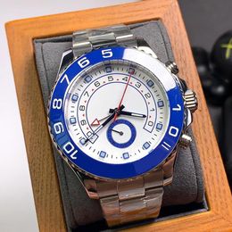 Heren kijken automatische mechanische horloges 40 mm 44 mm Ceramic Ring Business polshorloge roestvrijstalen riem verstelbare Montre de Luxe zelfwind polshorloges