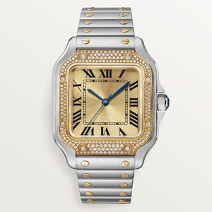 Heren kijken Automatische mechanische horloges 40 mm Case met diamant saffier waterdichte zakelijke polshorloge 904L roestvrij staal montre de luxe