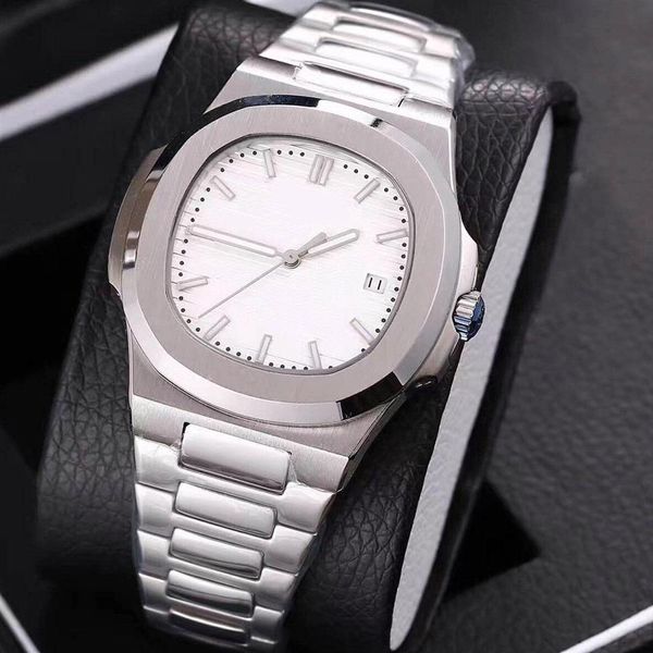 HEPS Watch Mouvement automatique Glide Sooth Second Hand Sapphire Glass Silver and Gold-Wristwatch Livrot255k