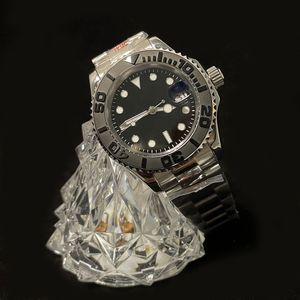 herenhorloge automatisch horloge voor heren luxe horloge roestvrij staal Rubberen horlogeband mannen beweging horloges lichtgevend 2813 horloge herenhorloges designere mannen horloge relojj