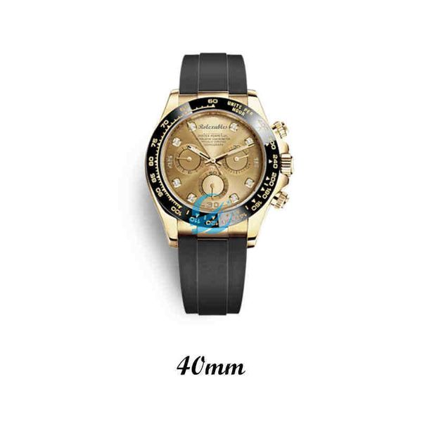 Reloj para hombre Cronógrafo SUPERCLONE Datejust RO Relojes de diseñador de moda de lujo Venta al por mayor Correa de reloj Daytone mecánica personalizada Rlx