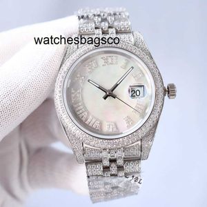 Herenhorloge schoon 41 mm diamant 904l automatisch zilver horloge Zwitsers roestvrij staal saffier waterdicht lichtgevende stijl klassiek