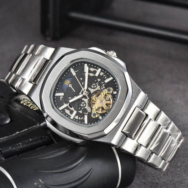 Montre de créateur pour hommes montres mécaniques de haute qualité Nautilus Boutique bracelet en acier montres de créateur pour hommes montre en gros cadeau montres de marque de luxe baida-03