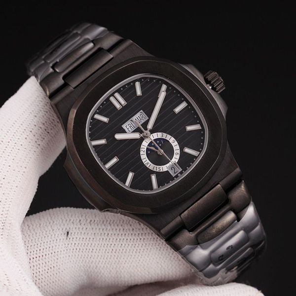 Vistentos mecánicos de diseñador de relojes para hombres Nautilus Boutique de acero Strap Watches For Men Wholesale Watch AAA1