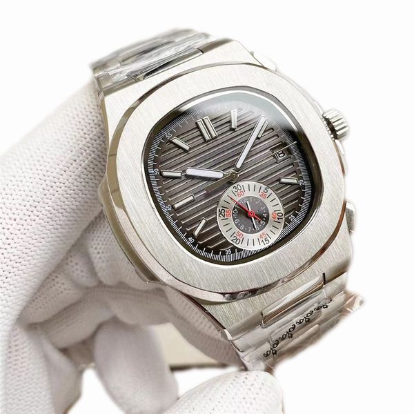 diseñador de relojes para hombre Relojes mecánicos de alta calidad 40 mm Nautilus Boutique Correa de acero Relojes de diseño para hombres Reloj al por mayor regalo baida 01
