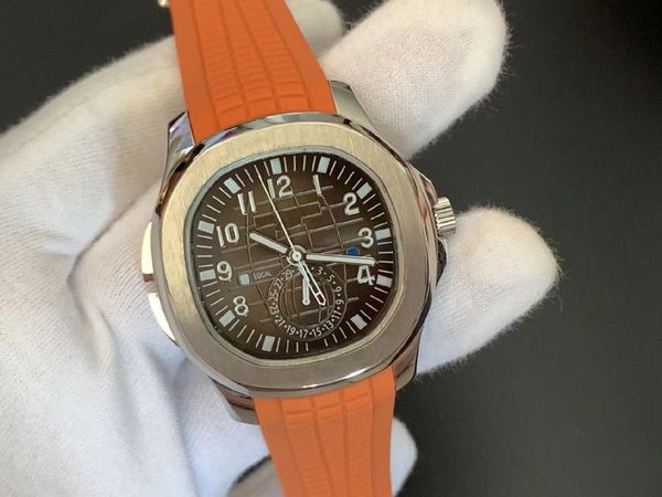 designer de montres pour hommes montres mécaniques de haute qualité 40mm Nautilus Boutique bracelet en caoutchouc montres de créateurs pour hommes en gros montre cadeau baida004