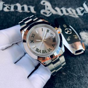 Herenhorloge Designer horloge Hoge kwaliteit 41 mm automatisch mechanisch horloge Roestvrij staal Super helder horloge Waterdicht horloge Designer watchpatek modehorloge