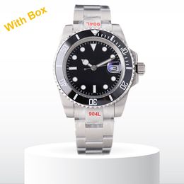 Reloj para hombre Relojes de diseño Calidad AAA 40 mm 904L Hebilla plegable mecánica automática Cristal de zafiro Cerámica impermeable Montre de Luxe Homme Relojes de pulsera Dhgate