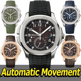 Herenhorloge Designerhorloges Luxe horloge van hoge kwaliteit Automatisch uurwerk Horloges 5968 Horloge 5164 Horloges 904L roestvrij staal Waterdicht Lichtgevende Relojes met doos