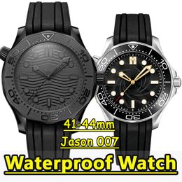 Matrícula de relojes Mens Watches Sea 300 de alta calidad con el movimiento de movimiento de 42/44 mm Mecánico Reloj 904L Safire de acero inoxidable impermeable con caja de moda