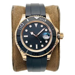 orologio da uomo orologi di design yacht di alta qualità Macchinari automatici 42mm relojes orologio da polso Pelle acciaio inossidabile 904L zaffiro con scatola orologio da lavoro montre