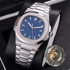 Heren Watch Designer Horloges Hoogwaardige top Luxe roestvrij staal Automatische mechanische beweging Sapphire Lumineuze waterdichte luxe horloges