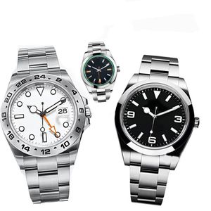 Herenhorloge designer horloges van hoge kwaliteit 40 mm automatische mechanische horloges 2813 beweging 904L volledig roestvrij staal Air king horloge vouwgesp saffiermontre